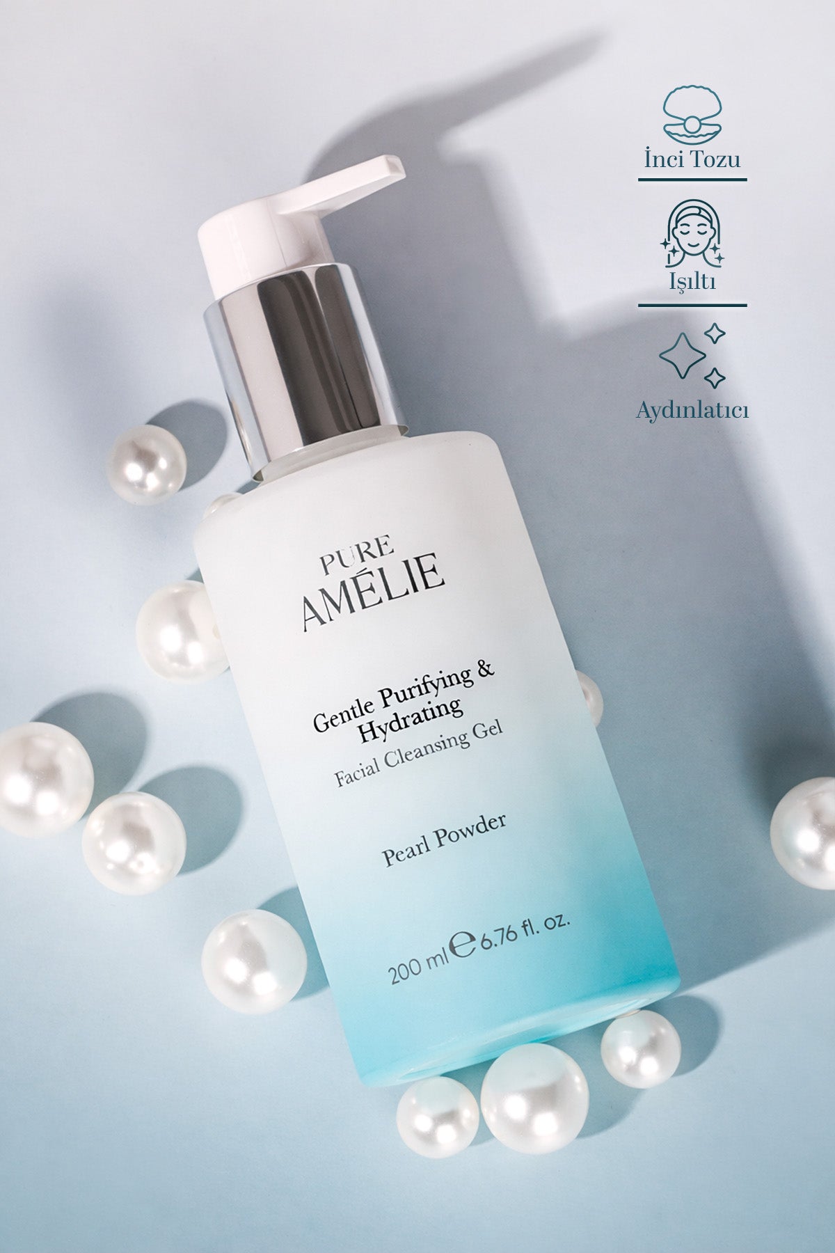 Nazik Arındırıcı ve Nemlendirici Yüz Temizleme Jeli